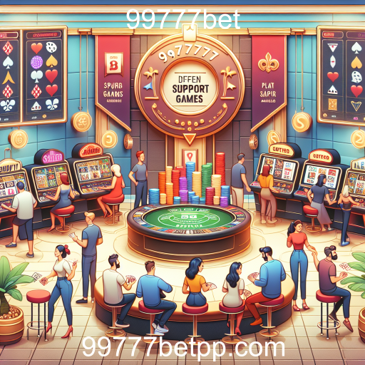 Explorando a Categoria de Jogos de Suporte no 99777bet